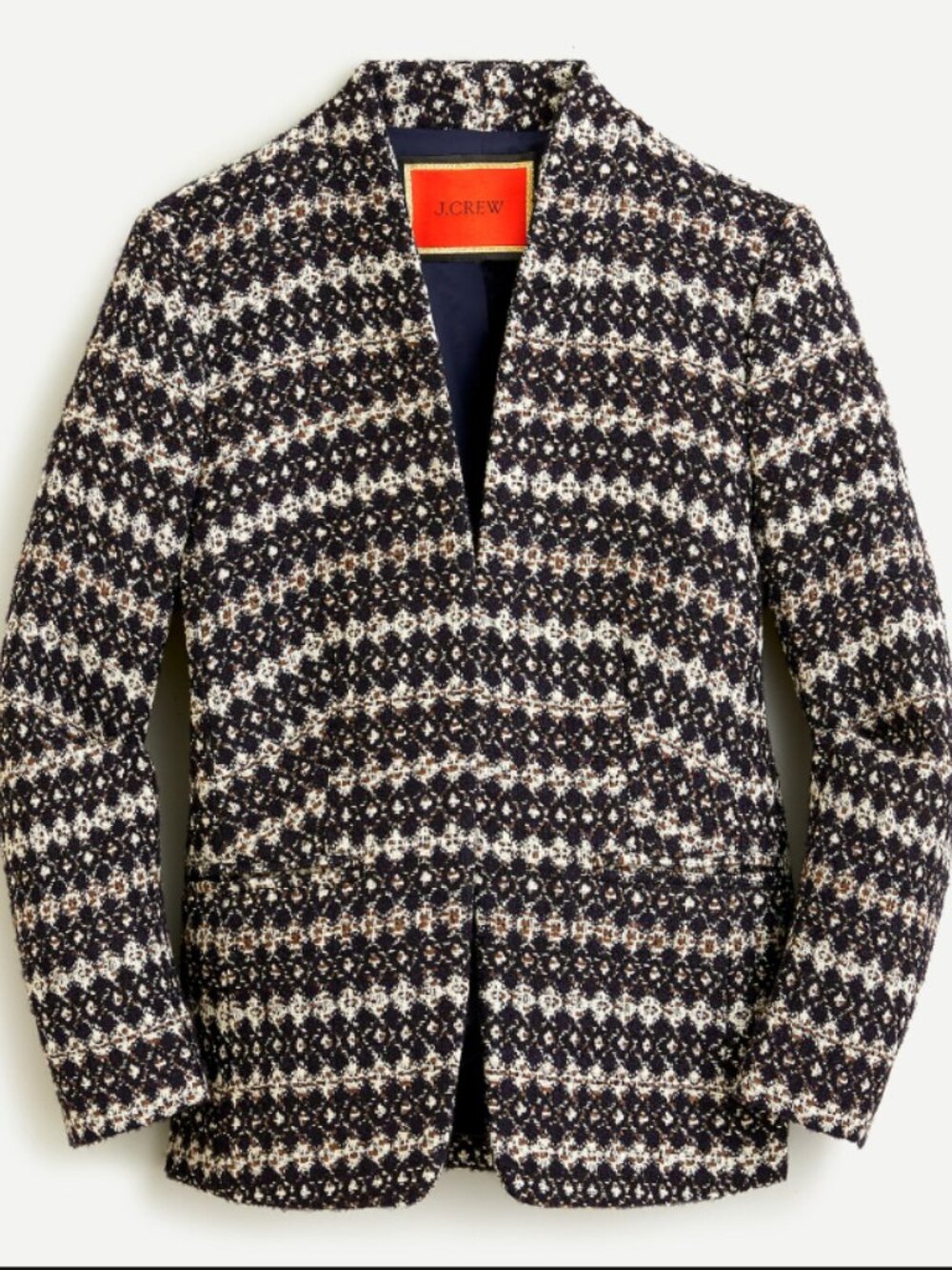 J.Crew Collection Going-Out Blazer Italian Jacquard Tweed NWT 4